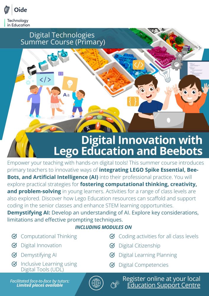 digital innovation with lego beebots