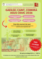 Gaeilge: Caint, Comhrá agus Craic 2026