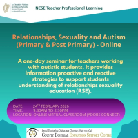 Relationships, Sexuality and Autism - NCSE
