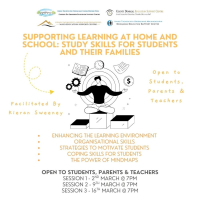 Supporting Learning at Home and School: Study Skills for Students and Their Families - Session 1
