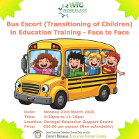Bus Escort (Transitioning of Children) in Education Training - Face to Face (WTAC)