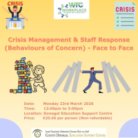Crisis Management & Staff Response (Behaviours of Concern) - Face to Face (WTAC)